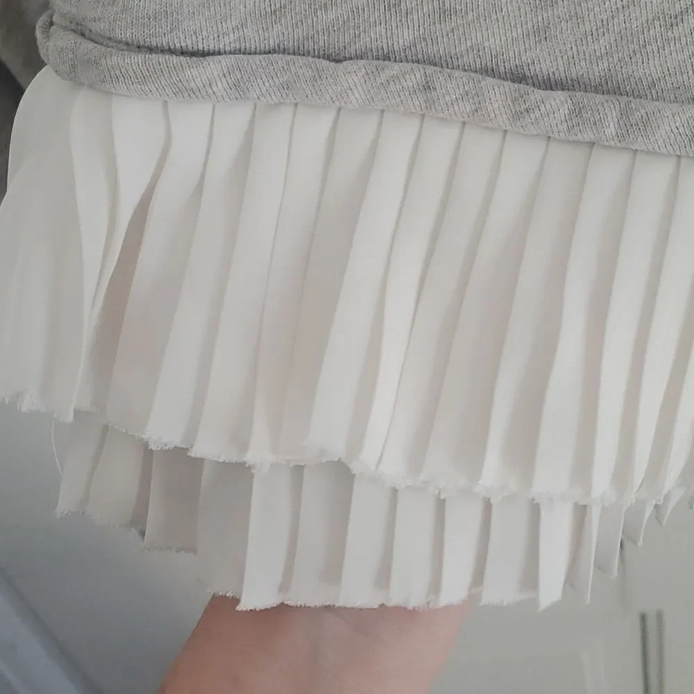J. Crew Ruffled Cropped Sweatshirt